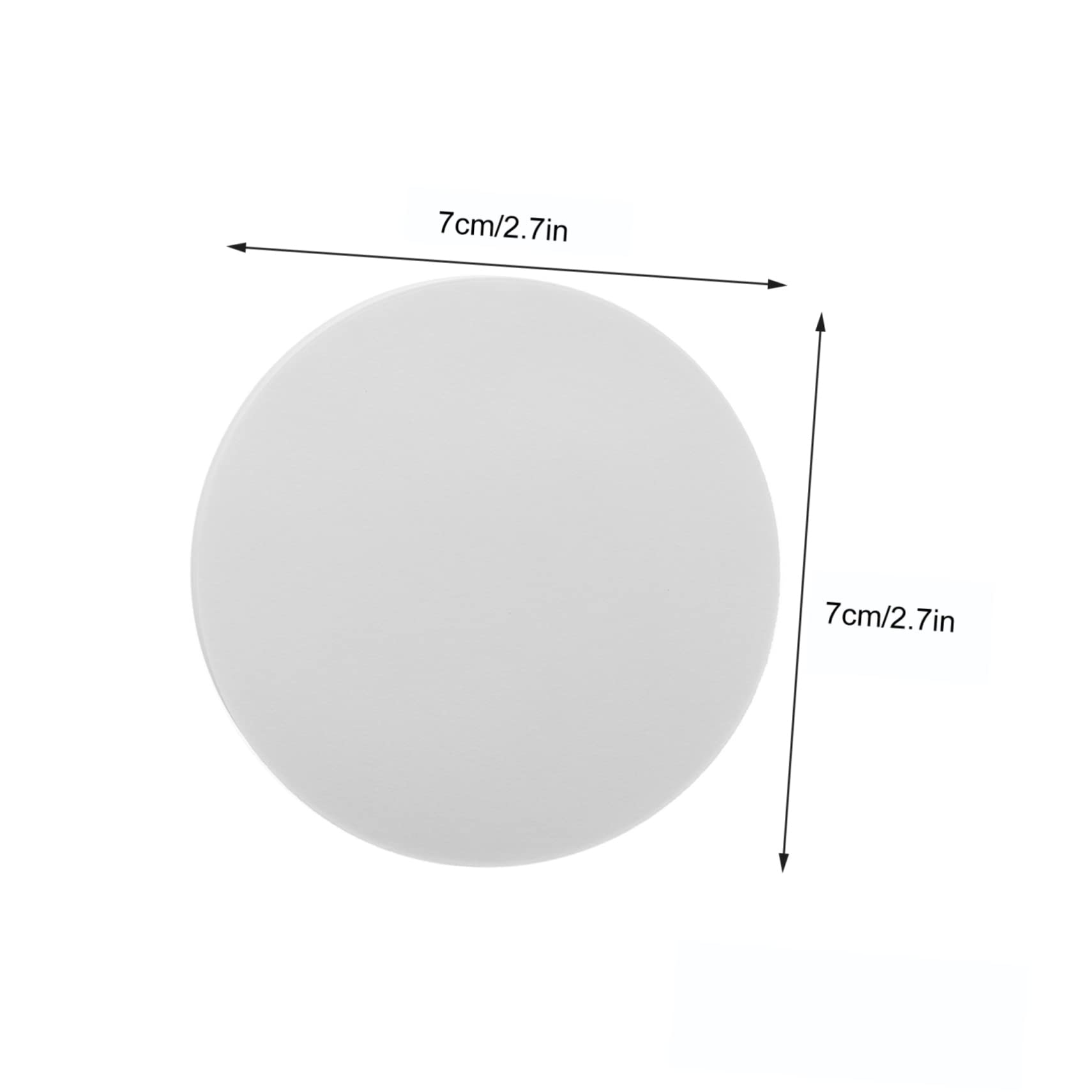 HOMOCONO Qualitative Filter Paper 7cm Round 200pcs/box Ideal for Chemistry Experiments