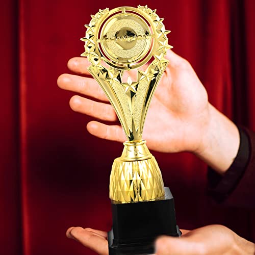 CLISPEED Copos de Troféu de Prêmio de Ouro Copo de Prêmios de Troféu de Plástico para Crianças E Adu