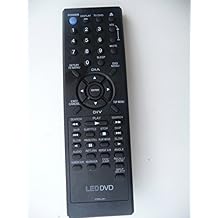 Replacement Remote Control for SANSUI SLEDVD196, SLEDVD197, 076R0LJ061, SLEDVD226B, SLEDVD244