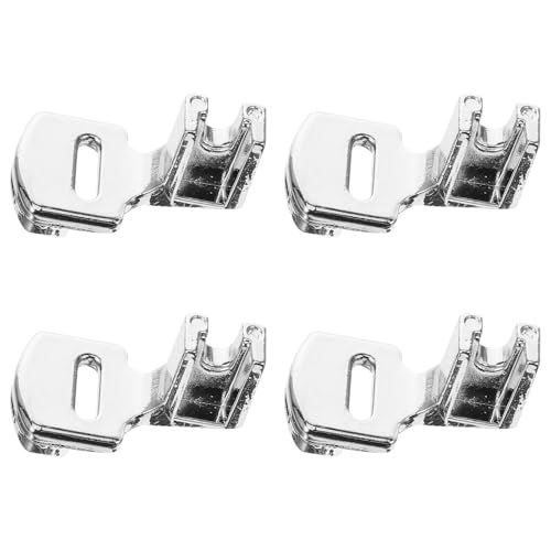 Set 4 Piezas Prensatelas Plisador para Máquina de Coser