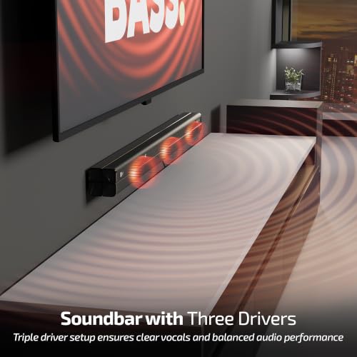 Image of iBall Cinebar 560 800W Soundbar, True 5.1 CH, Dolby Audio, Wireless Subwoofer & Satellites, Triple Driver Audio, 20.32cm Subwoofer, BT v5.3, HDMI ARC, USB, AUX, LED Display, Wall Mountable, EQ Modes