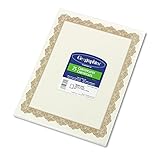 Geographics GEO39451 - Parchment Paper Certificates