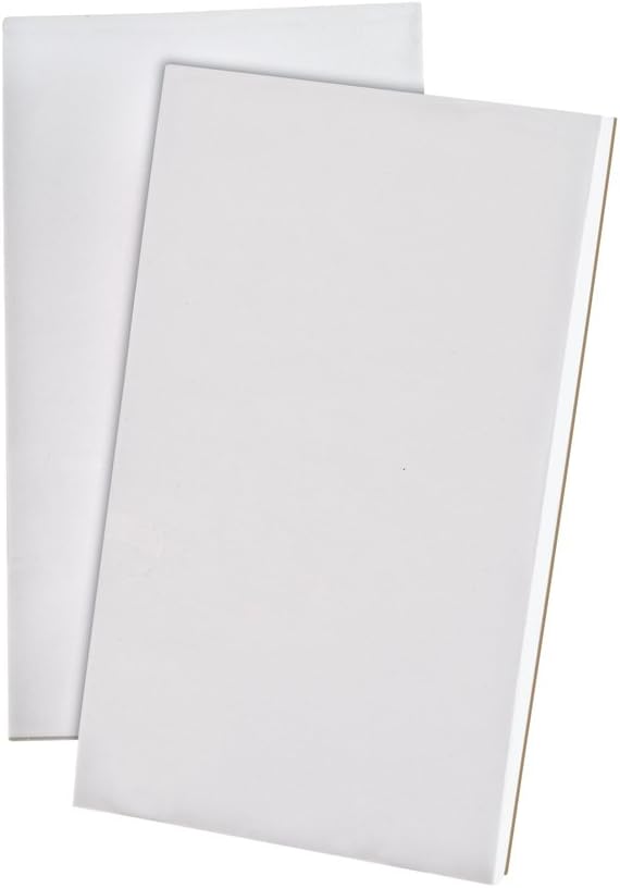 Ampad Scratch Pad, Size 3 x 5, White Paper, No Ruling, 100 Sheets per Pad (21-430), Pack of 12 : Office Products