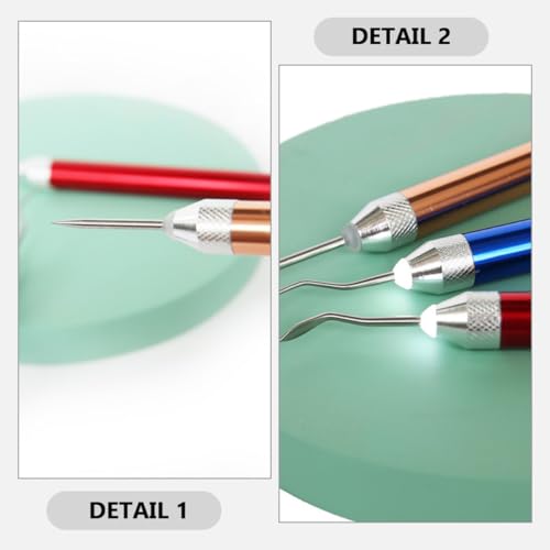 Kit de deshierbar vinilo Zerodeko con luces LED y 5 puntas de precisión 7