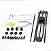 REPTI ZOO Reptile Dual Lamp Stand Lamp Hanger Holder Adjustable Metal Lamp Support for Reptile Glass Terrarium Heating Light