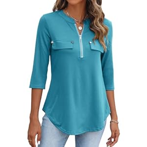 Halife Women’s 3/4 Length Sle...