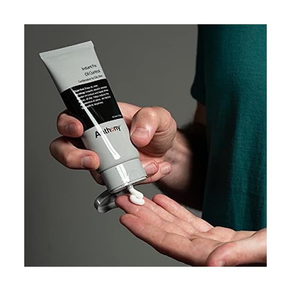 Anthony Instant Fix Oil Control for Men â Mattifying Lotion for Oily Skin â Moisturizer and Pore Minimizer Instantly Eliminates Shine â 3 Fl Oz