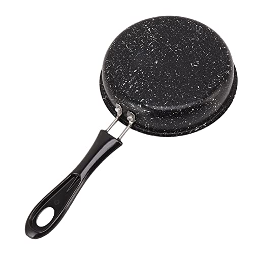 Eierkoekenpan, Koekenpan met Antiaanbaklaag Kleine Koekenpan van Roestvrij Staal met Gemakkelijke Handgreep voor Binnen en Buiten Koken (12CM) - Afbeelding 8