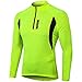 Produktbild MEETWEE Herren Radtrikot Fahrradtrikot Langarm, Fahrradbekleidung Radshirt Fahrradshirts für Männer, Atmungsaktive Cycling Jersey Schnell Trocknen Radsport Bekleidung