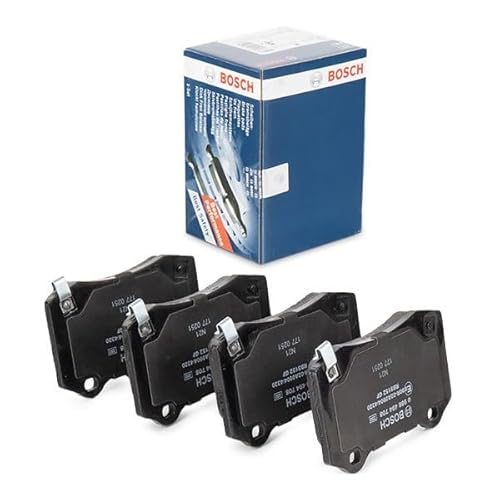 Bosch BP1703 - Pastiglie Freni Auto, Asse Posteriore - Qualità Bosch - Riduzione Del Rumore E Della Polvere - Certificazione ECE-R90 - Senza Rame - 1 Confezione Da 4 Pastiglie - 2