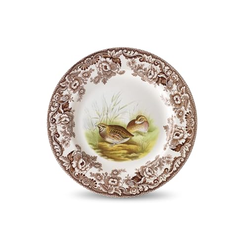 Spode – Woodland – Soup Plate - Quail - Brown/White