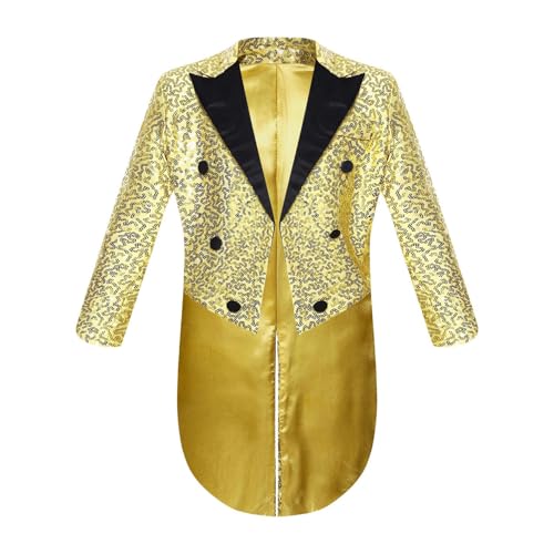 Manteau à queue d’hirondelle pour garçon veste de smoking chic 5-14 ans