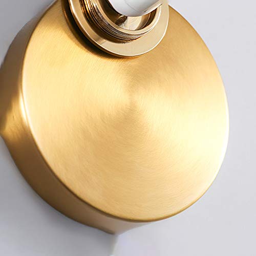 Lámpara de pared de vidrio moderna para iluminar el dormitorio y leer con luz cálida y simple 4