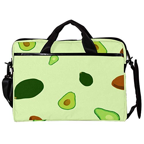 Sac à bandoulière pour ordinateur 14 15 pouces Fresh Avocado protège écran