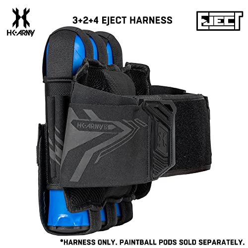 HK Army 3+2 Eject Paintball Harness Pod Pack - Blackout - Thumbnail 7