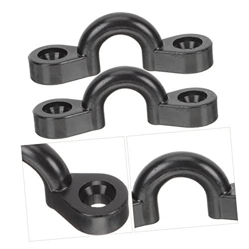 Kisangel 10 Pçs Kit De Amarração De Ganchos Acessórios De Pesca Presilhas De Trilha Kit De Âncora De