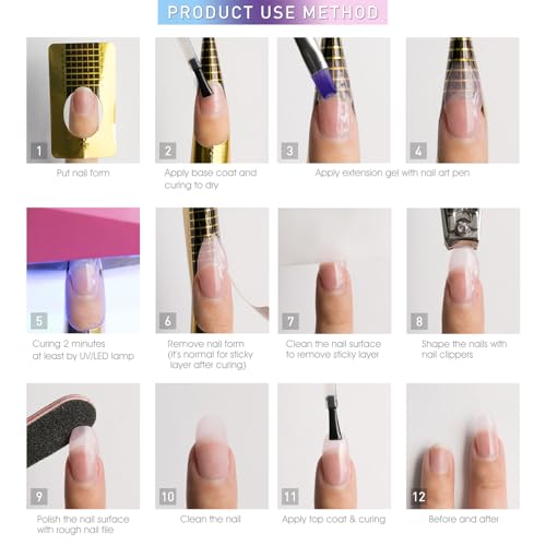 CANNI Builder Gel para Uñas 1 Fl Oz Soft Pink miniatura 6