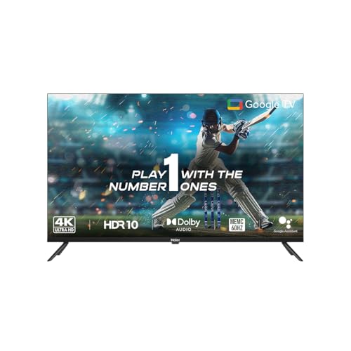 Image of Haier 108 cm (43 inches) 4K Ultra HD Smart LED Google TV L43FG (Black)