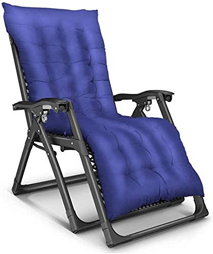 Chaise Longue en Métal Pliante contre le Mal de Dos en Extérieur