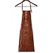 SID & VAIN® grembiule barbecue vera pelle beige HEATHROW grande Grembiule per cuochi Grembiule per grigliate uomo donna cuoio