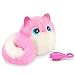 Produktbild Bandai  Pomsies  Pinky  Rosa-weißes Kätzchen  Interaktives Kuscheltier, das sich überall befestigen lässt  80734