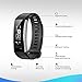 Huawei Eris-B19 Black Band 2 All-in-One Activity Tracker Smart Fitness Wristband |Multi-Sport Mode| Heart Rate | 5ATM Waterproof, Black (US Warranty)