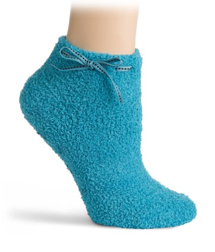 HUE Women's Marshmallow Slipper with Ribbon