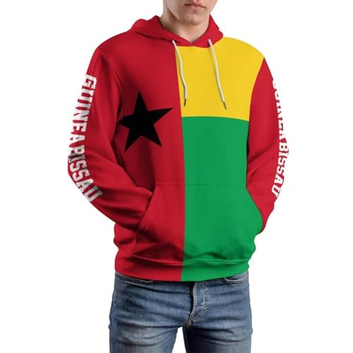 Sweat-shirt Guinée-Bissau à capuche, cadeau unisexe idéal