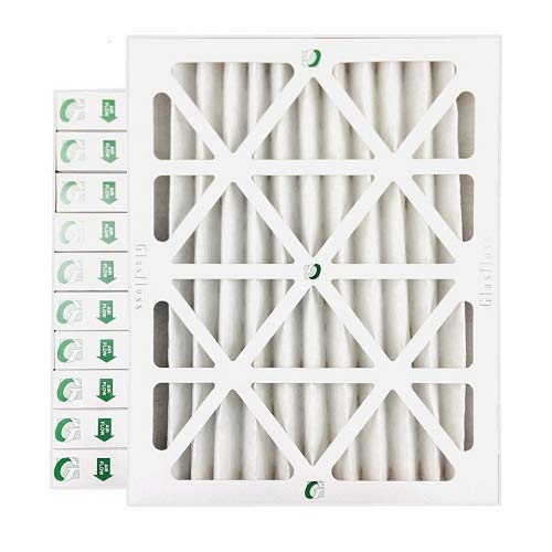 20x24x2 MERV 10 Pleated 2 Inch Air Filters for AC and Furnace. 12 PACK. Actual Size: 19-3 8 x 23-3 8 x 1-3 4
