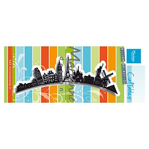 Marianne Design Craftables Präge- und Stanzschablone, um die Welt, für Handwerksprojekte Cover