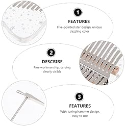 BIENKA 1 Set Transparent Pouce Piano Premium Kalimba Instrument Enfants Jouet Piano - Les Beatles, Paul McCartney, John Lennon, RIngo Starr, George Harrison BIENKA 1 Set Transparent Pouce Piano Premium Kalimba Instrument Enfants Jouet Piano – Image 4