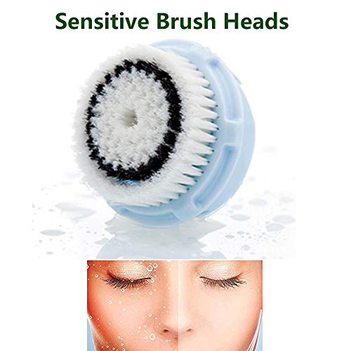 Substituição da cabeça da escova de limpeza facial, cabeça da escova de limpeza facial, cabeças da e