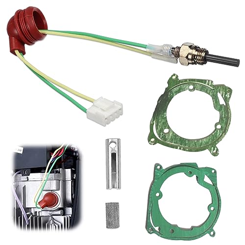 Aoreun Standheizung Keramik Glühkerze, Keramik Pin Glühkerze Kit 12V 2KW 5KW 8KW, Universal Parkheizung Keramik Glühkerze für Luft Diesel Parkheizung Auto LKW Boot Air Diesel Standheizung