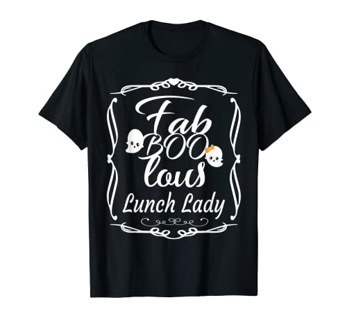 Disfraz de fantasma lindo de Halloween de la vendimia del almuerzo Camiseta