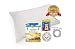 Earthing Grounding Organic Cotton, Silver thread Pillow Case with outlet TESTER. QUEEN size pillows 20" x 30". EMF protection, Better Sleep, Less Pain and Inflammation. Comes with grounding cord (1)