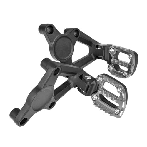 Repose-pieds passager moto pliants pour les balades et trajets en duo en XADV 750