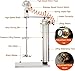 Power Mixer Pneumatic Agitator Clamp-On Drum Agitator Industrial-Grade Pneumatic Shaker Paint Stirring Tool，55 Gallon Pneumatic Paint Mixer, 3/4HP Air Agitator with Stand & Auto Lift, 50–120