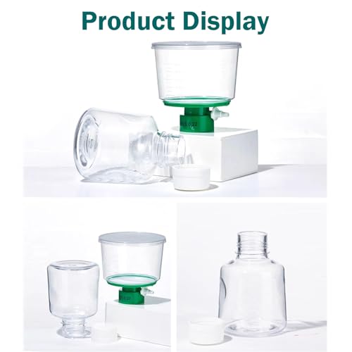 Image of 250ml Vacuum Filter Units - PES Bottle Top Vacuum Filter 0.22μm, Individually Wrapped,Pack of 1
