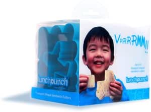 Lunch Punch Transport Shape Sandwich Cutters (Set of 4)