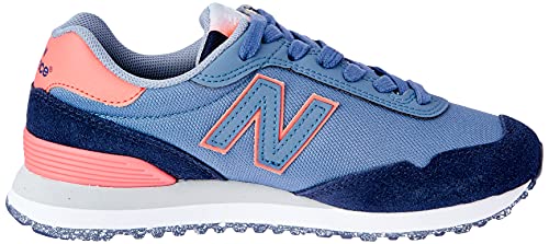 Tênis New Balance 515, Feminino, Azul/Rosa, 37