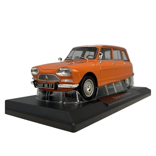 Modèle automobile statique d'exception en métal injecté Ami 8 échelle 1/18 de 1975