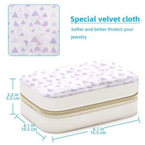 Boîte à bijoux pour filles et femmes cadeau idéal double couche