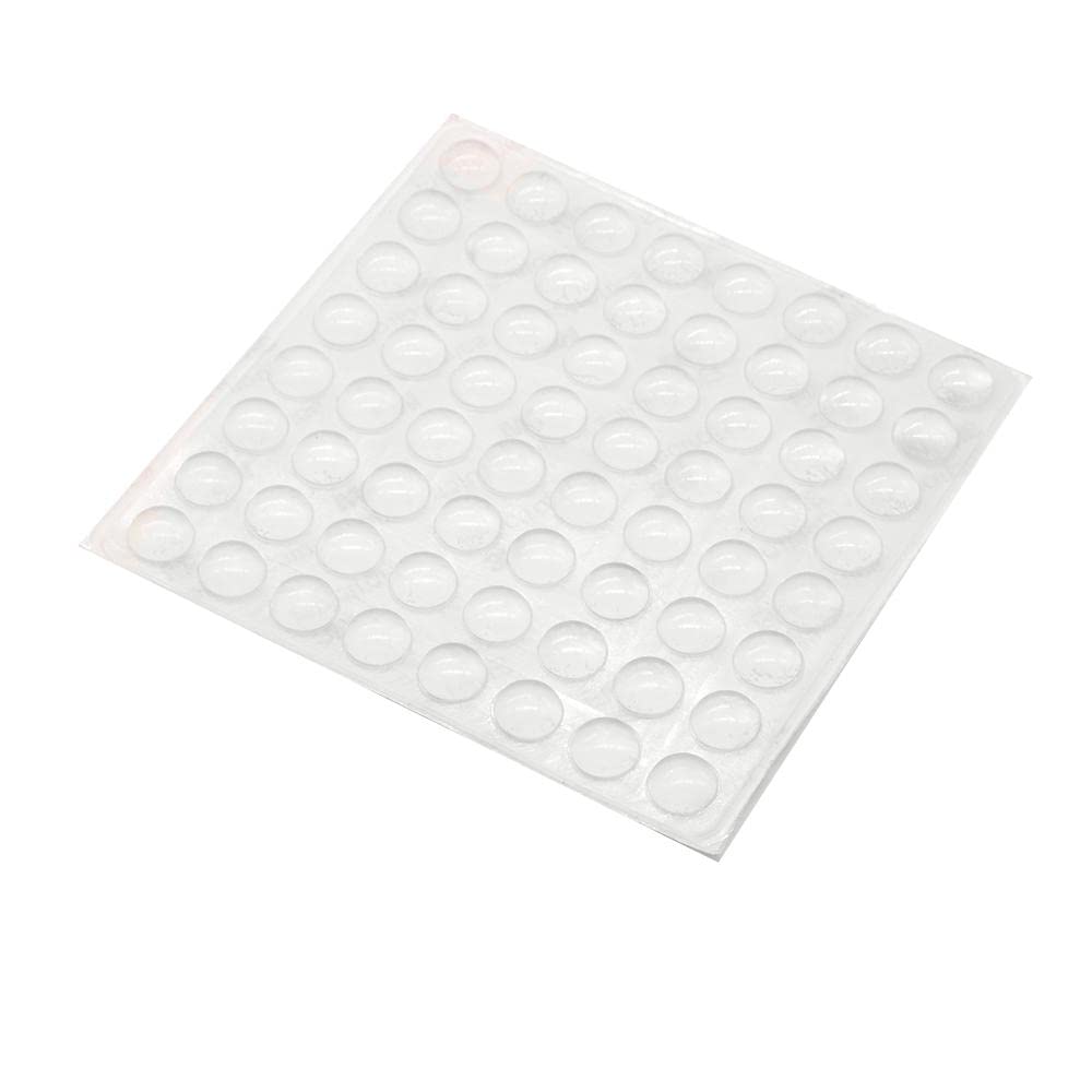 BHOOLU&GOOLU Self-Adhesive Silicon Pads Furniture Door Stopper for Prevent Collision (12 x 4mm/1 (B07YLY5L81) Amazon Price History, Amazon Price Tracker