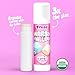 Treat Jumbo Organic Lip Balm, Marshmallow Cream, Cruelty Free .50 Ounces, White