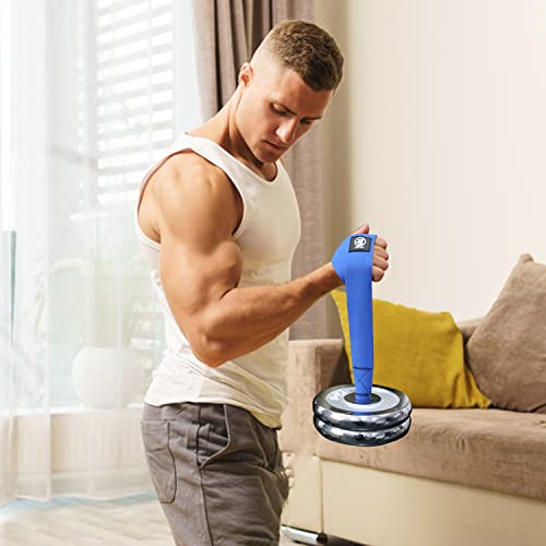 J Bryant Arm Wrestling Training Strap Belt Hand Grip- Ideal For Wrist, Forearm, And Biceps Workouts, Multifunctional Home Gym Fitness Equipment, Compatible With 1 Inch And 2 Inch Barbell Plates #TOP1