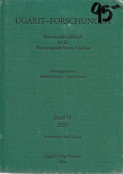 Hardcover Ugarit-Forschungen (Volume 35): In Memoriam Andre Caquot [French] Book