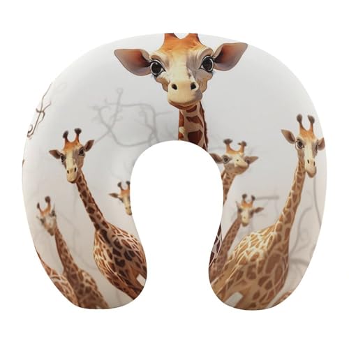Almohada de viaje espuma viscoelástica tamaño único miniatura 1