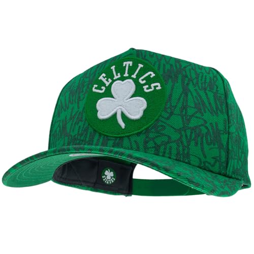 Casquette Boston Celtics Mitchell & Ness vert snapback NBA Pro Crown ajustable