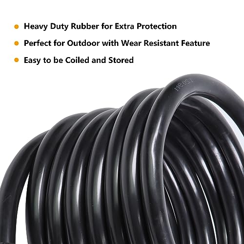 25 feet pack of 2 true 4 conductor speakon cable - 4 pole speak-on to speakon cables - 12 awg heavy duty pa dj stage amplifier to cabinet wiring with twist lock 25 ft 2-packs