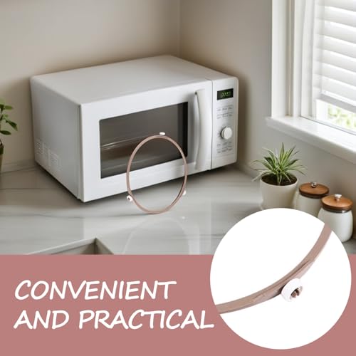 Accessoire de remplacement pour micro-ondes avec support de plateau tournant en PP - 4